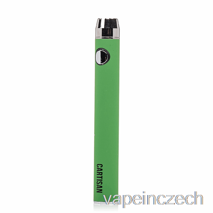Cartisan Button Vv 900 Dual Charge 510 Battery [micro] Green Vape Pen